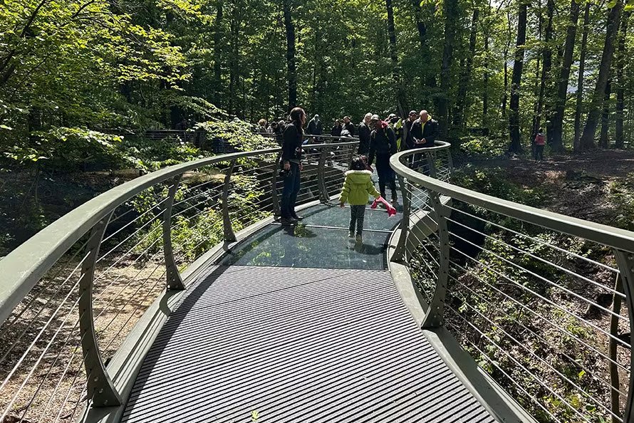 Nelson-Kennedy Ledges State Park, Ohio, USA
